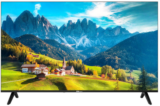 대우테크 스마트 구글 QLED 126cm (50형) UHD 4K TV 에너지1등급 AG50SQEA1, 고객직접설치, 스탠드형, 127cm(50인치)