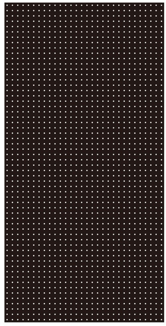 JNCP 타공판 600x1200mm(홀간격20mm), 블랙, 1개