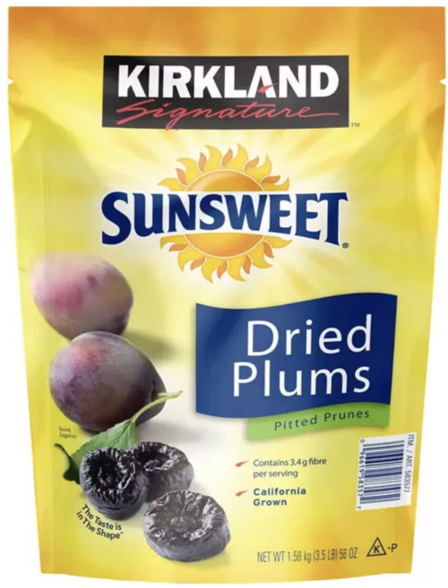 Sunsweet 經典李乾 無籽 加州種植 每份含3.4克膳食纖維, 1.58kg, 1個