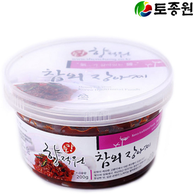토종원 참외 장아찌 200g 순창전통, 1개