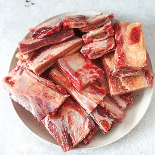 (배터짐) 갈비탕용 호주산 탕갈비 2kg 대갈비 영양만점 곰탕 빽립 사골곰탕 소갈비 (일요일&당일발송), 1개