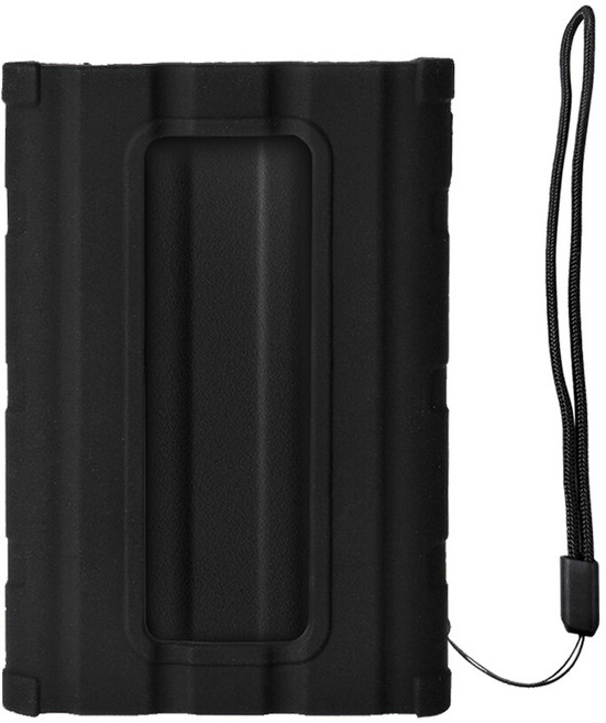 삼성 SSD T7 ShIeld 전용 하우징 범퍼 실리콘 케이스, BLACK, 1개, 삼성 SSD T7 실드