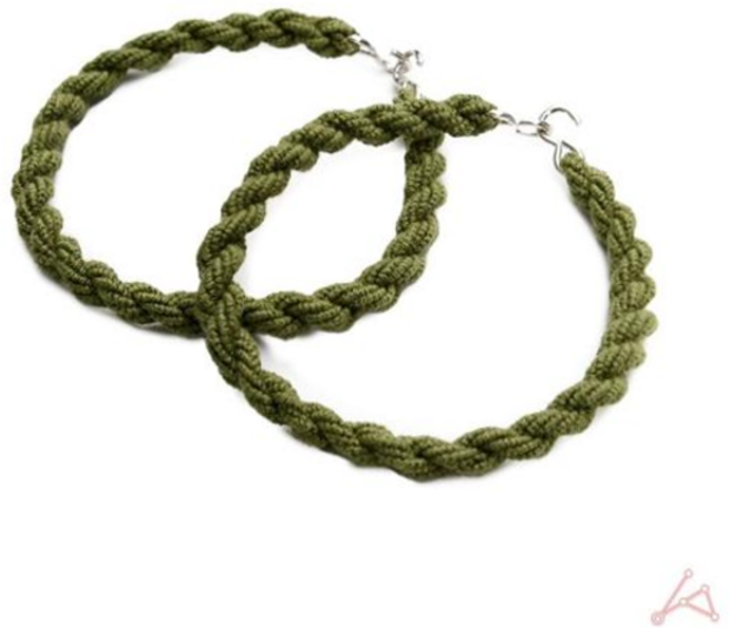 고무오링 예비군 고무줄 링 바지정리 고무링 2p, 본상품