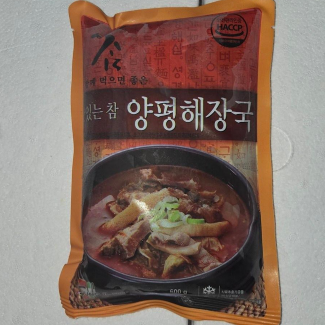 성일 양평해장국 600g, 1개