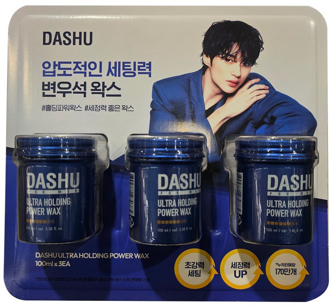 다슈 포맨 프리미엄 울트라 홀딩 파워왁스, 100ml, 3개