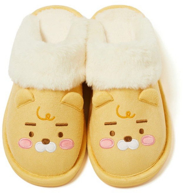 KAKAO FRIENDS 秋冬毛絨室內拖鞋, RYAN