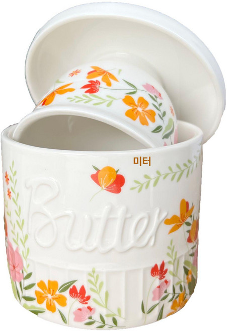 버터벨 버터케이스 버터보관 상온 보관, 1개, 기본 색상