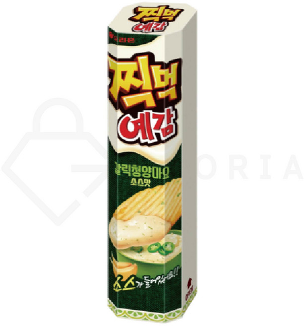 오리온 찍먹 예감 갈릭청양마요소스맛, 40개, 76g