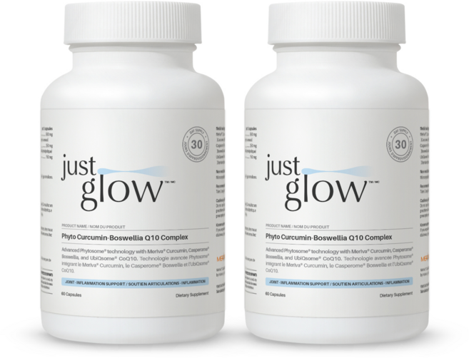 저스트글로우 파이토 커큐민-보스웰리아 Q10 파이토좀 메리바 캡슐, 2개, 60정