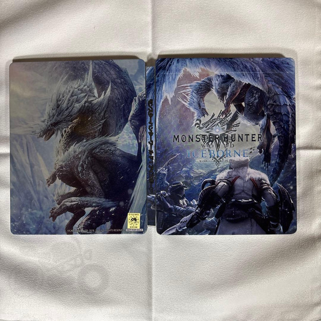 몬스터 헌터 월드 아이스본 마스터 에디션 플레이스테이션 4 오리지날 스틸 북, 일반국제배송(7~8일소요)