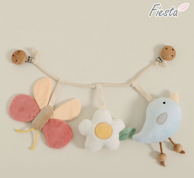 [피에스타] 유모차 클립 가든 친구들, 1개, 상세 설명 참조