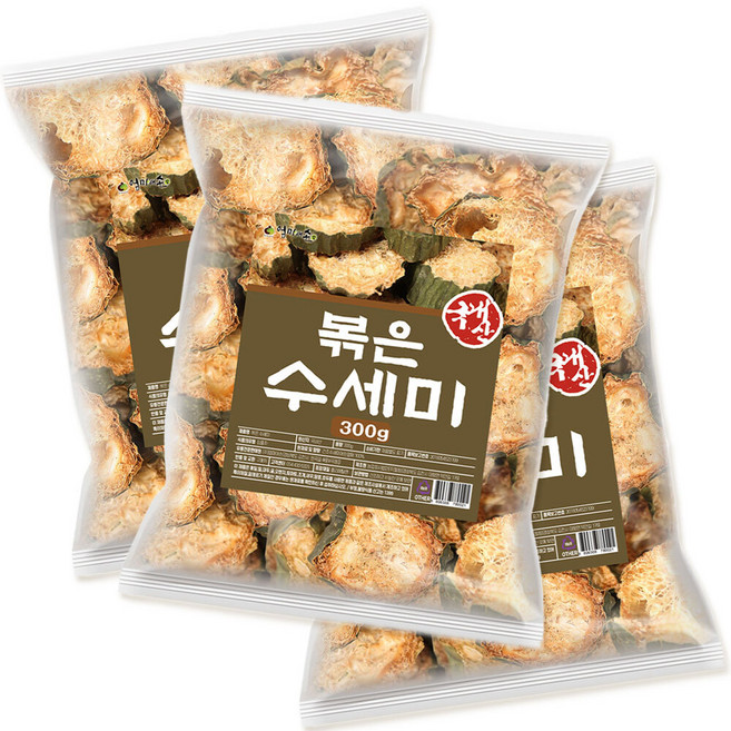국산 볶은 수세미 천락사 수과락 건재 WB, 300g, 3세트, 300g