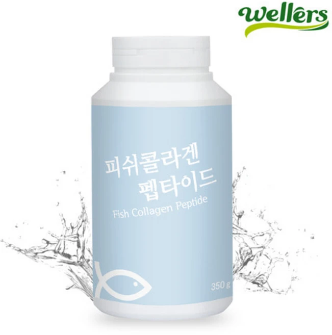 웰러스 피쉬콜라겐 펩타이드 분말, 350g, 1개 - 쿠팡