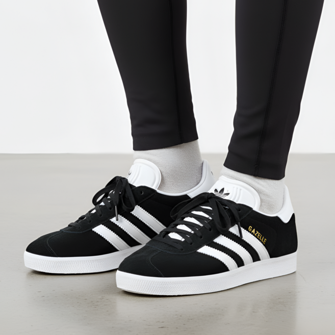 아디다스 가젤 운동화 여성 블랙 발편한 스웨이드 스니커즈 러닝화 학생화 스포츠양말제공