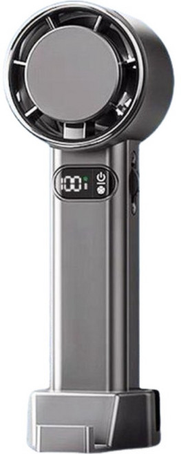 製冷風扇 隨身USB風扇 氣冷感小風砲 戶外旅遊 百檔冷敷, 銀色, F83