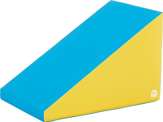 아이소파 챔피온 경사파랑 CH-2012B 유아 실내 놀이터 정글짐 미끄럼 체육 매트