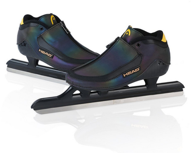 헤드 1960 블랙 아이스 스피드 스케이트 쇼트트랙 스케이트화, 280
