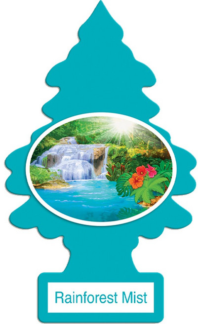 리틀트리 차량용 종이 방향제 옷장용 걸이형 디퓨저, 리틀트리 레인포레스트 미스트, 1개