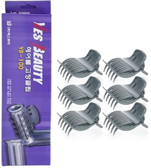 예스뷰티 셋팅롤 집게 (10개입), 1개