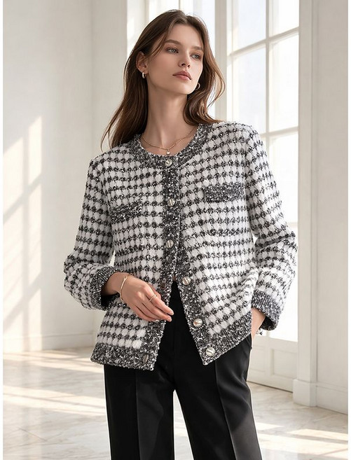 베스띠벨리 포켓 트위드 가디건 BICCB2962