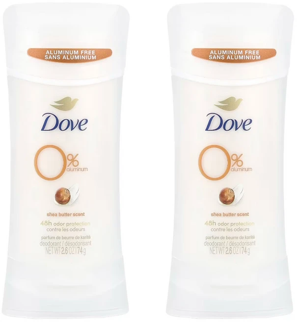 도브 데오드란트 시어버터 무알루미늄 74g 2개 - 쿠팡