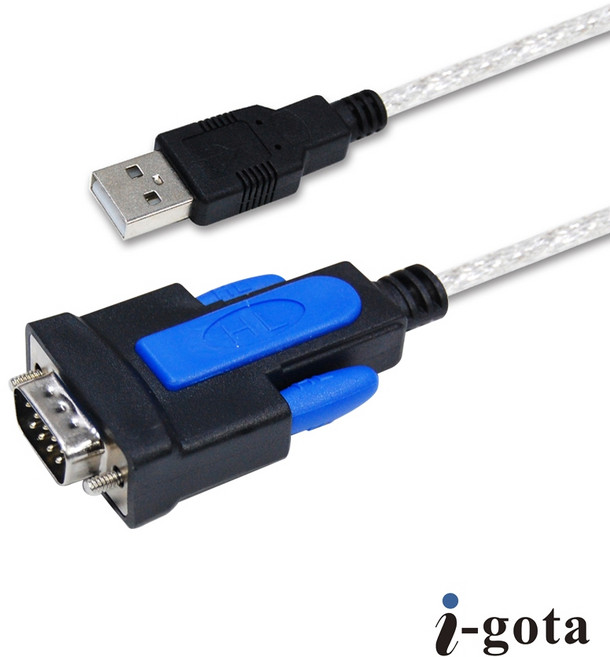 CX USB 轉 RS232 9PIN線 1.8M 傳輸線 台灣晶片 PL2303, 1條