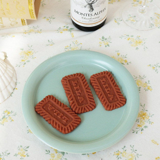 과자 모형 사각 비스켓 쿠키 디저트, 커피 3p