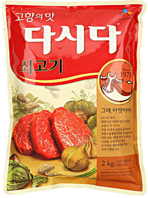다시다 CJ제일제당 쇠고기, 2kg, 1개