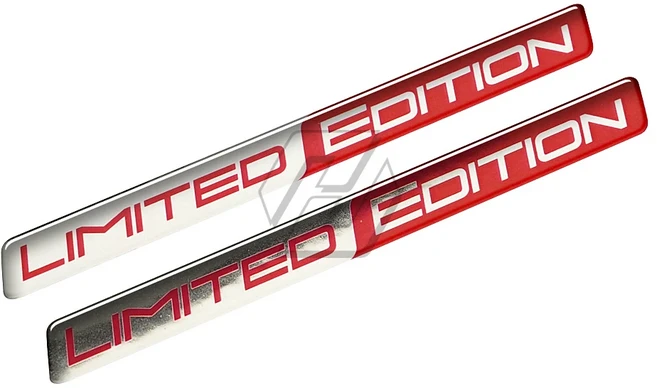 BMW 혼다 오토바이 데칼 베스파 가와사키 스즈키 트라이엄프 3D 자동차 스티커 엠블럼 배지, 02 빨간색