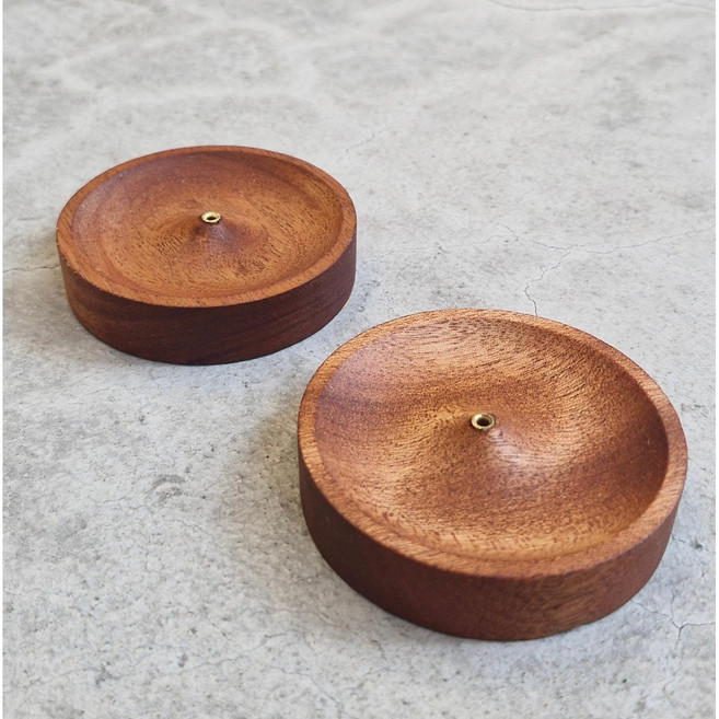 글로즈온 1+1 인센스 우드 향받침대 세트 스틱홀더 향꽃이