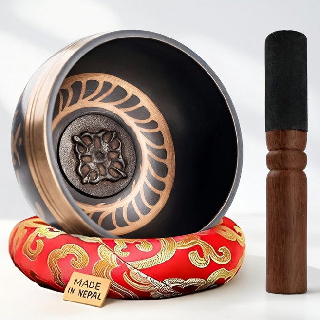 [유튜브ASMR] 소리의정원 명상 싱잉볼 네팔 티벳 히말라야 미니 명상종, 1개