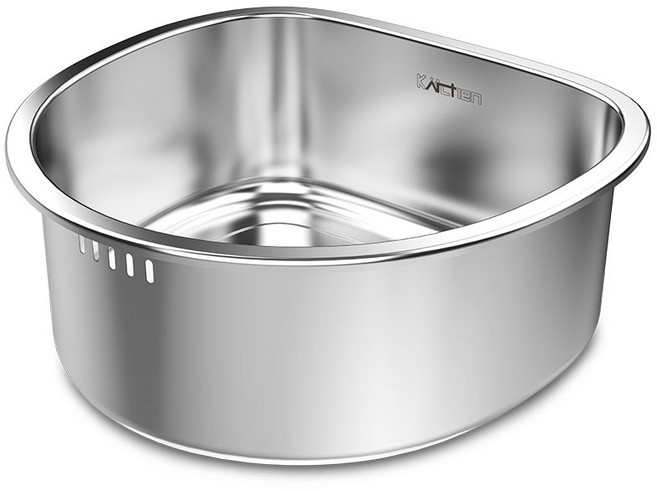 키친아트 올스텐 반원형 설거지통 8L, 1개