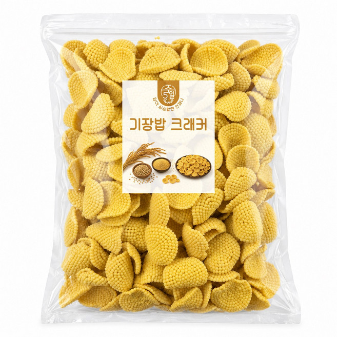최애간식 등극! 달지않고 담백고소한 기장밥 크래커, 1개, 400g