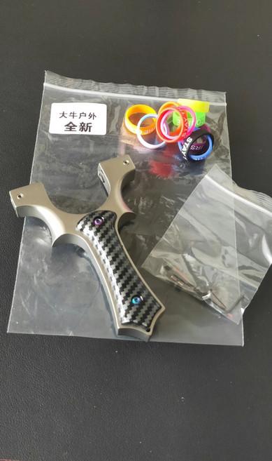 全新不銹鋼彈弓, 如圖所示, 1個