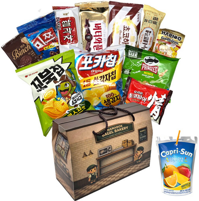 나나박스 나만의 빵집 만들기 과자 종합 선물 세트, 1개, 1세트