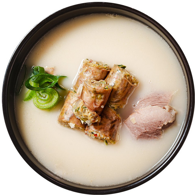 국내산 한돈으로 만든 깊고 진한 전라도청년 순대국밥, 1개, 600g