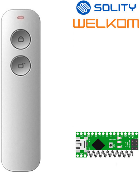 솔리티 웰콤 리모컨(통신모듈 포함)-TX200, 솔리티 거치형리모컨(TX200)