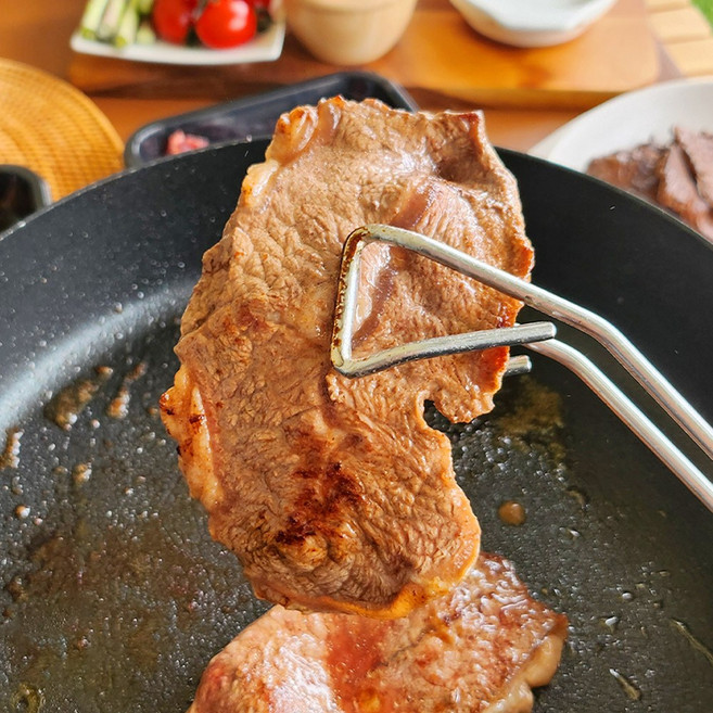 알담 프리미엄 부채살 2팩 400g 미국산 특수부위 소고기