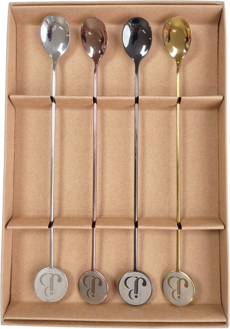 [답례품 선물세트]벤조이 BENJOY 프리미엄 롱티스푼 세트 4P, 4color, 2세트