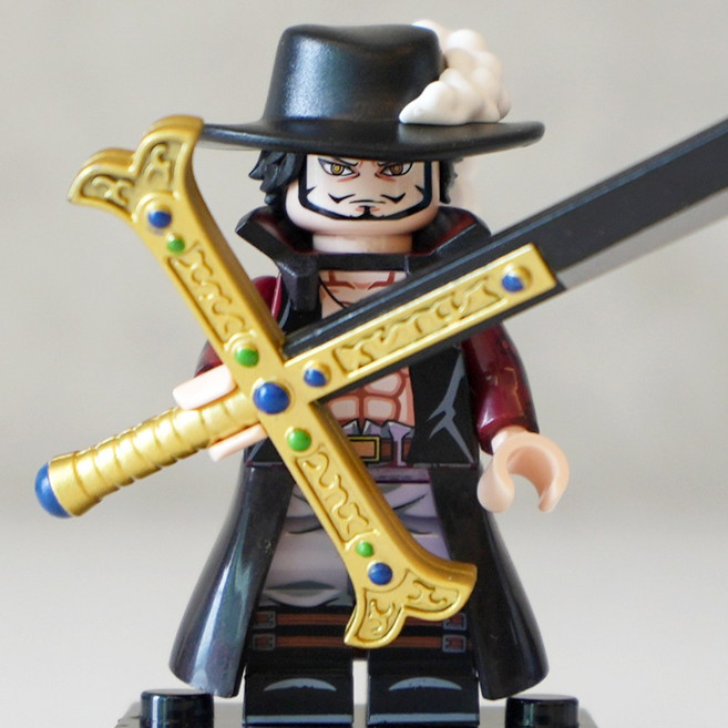 핸드브릭 팩토리 커스텀 미니브릭 피규어 원피스 해적 호환 블록호환, 093. 매의눈 미호크