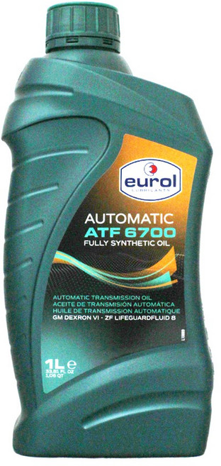 Eurol AUTOMATIC ATF 6700 全合成自動變速箱油, 1個