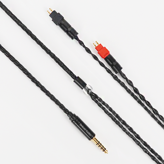 젠하이저 HD650 HD600 시리즈 헤드폰 펜타콘 케이블, 데코니 HD6XX 4.4mm 밸런스드 케이블