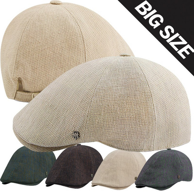 빅사이즈모자 린넨 헌팅캡 베레모 XL 큰모자/G-24639