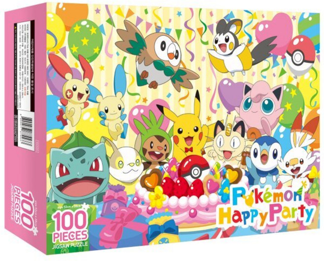 포켓몬스터 직소 퍼즐 100 포켓몬 해피 파티, 예림당, 단품