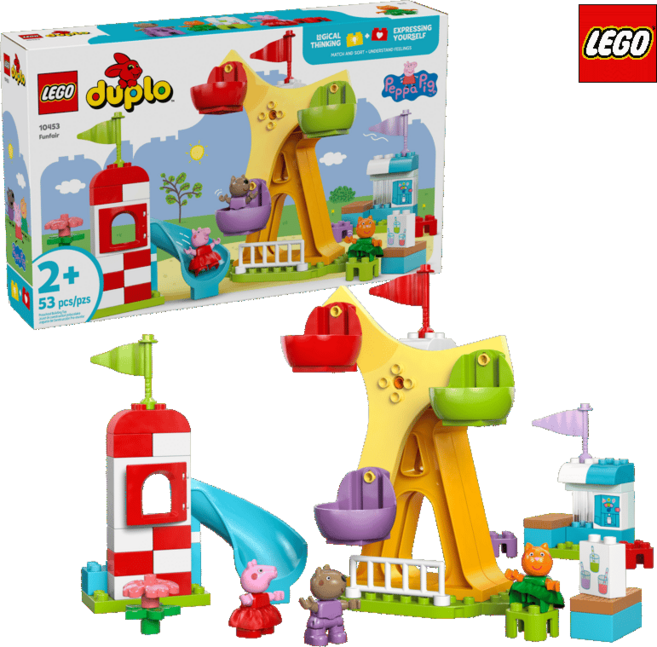 레고 듀플로 10453 페파피그 재미있는 박람회 LEGO duplo, 1개