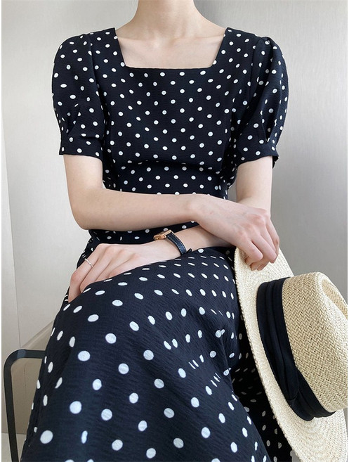 코지야드 WUYUN 도트원피스 쉬폰원피스 D060202