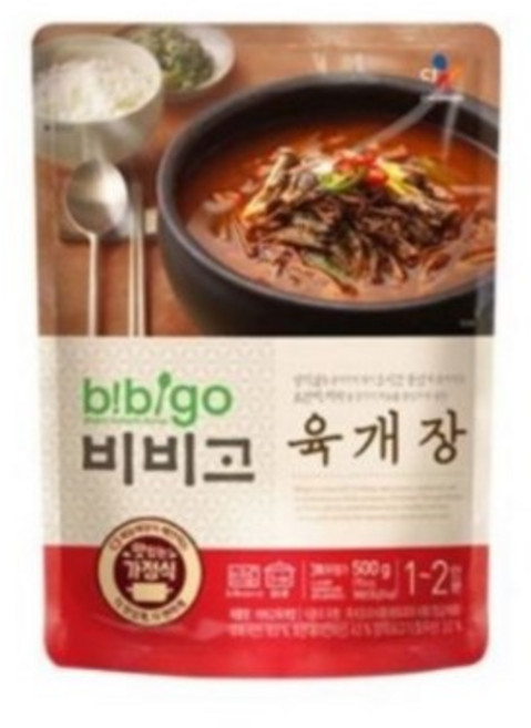 비비고 육개장, 500g, 19개
