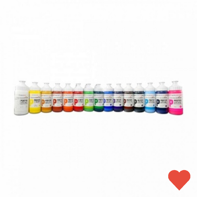 포스터컬러 포스터칼라 220ml 블랙