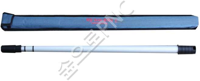 챠밍 알루미늄 2단 로라대 최대 2m 사용가능 (케이스포함) 로라봉 로라폴대 롤러대 롤라봉 롤라대 롤러폴대 롤라폴대, 1개