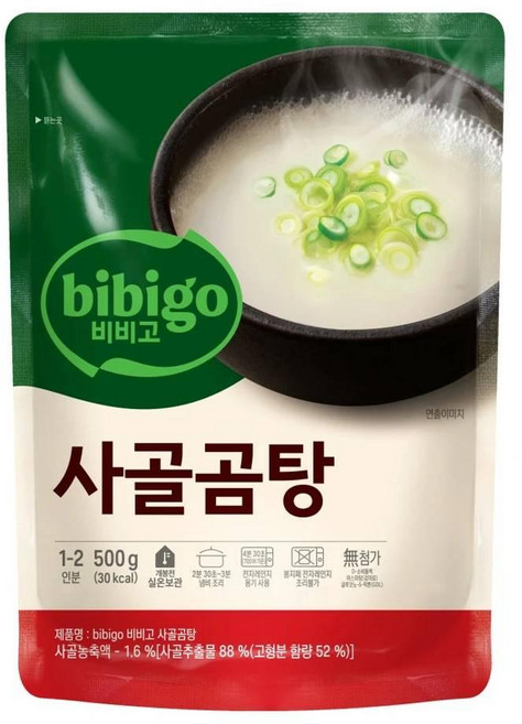 CJ 비비고 사골곰탕 500g X 36개, 108개